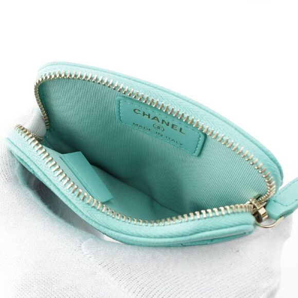 Chanel Caviar Skin Matelasse Coin Case Wallet - Picture 4 of 6